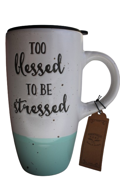 White Travel Mug
